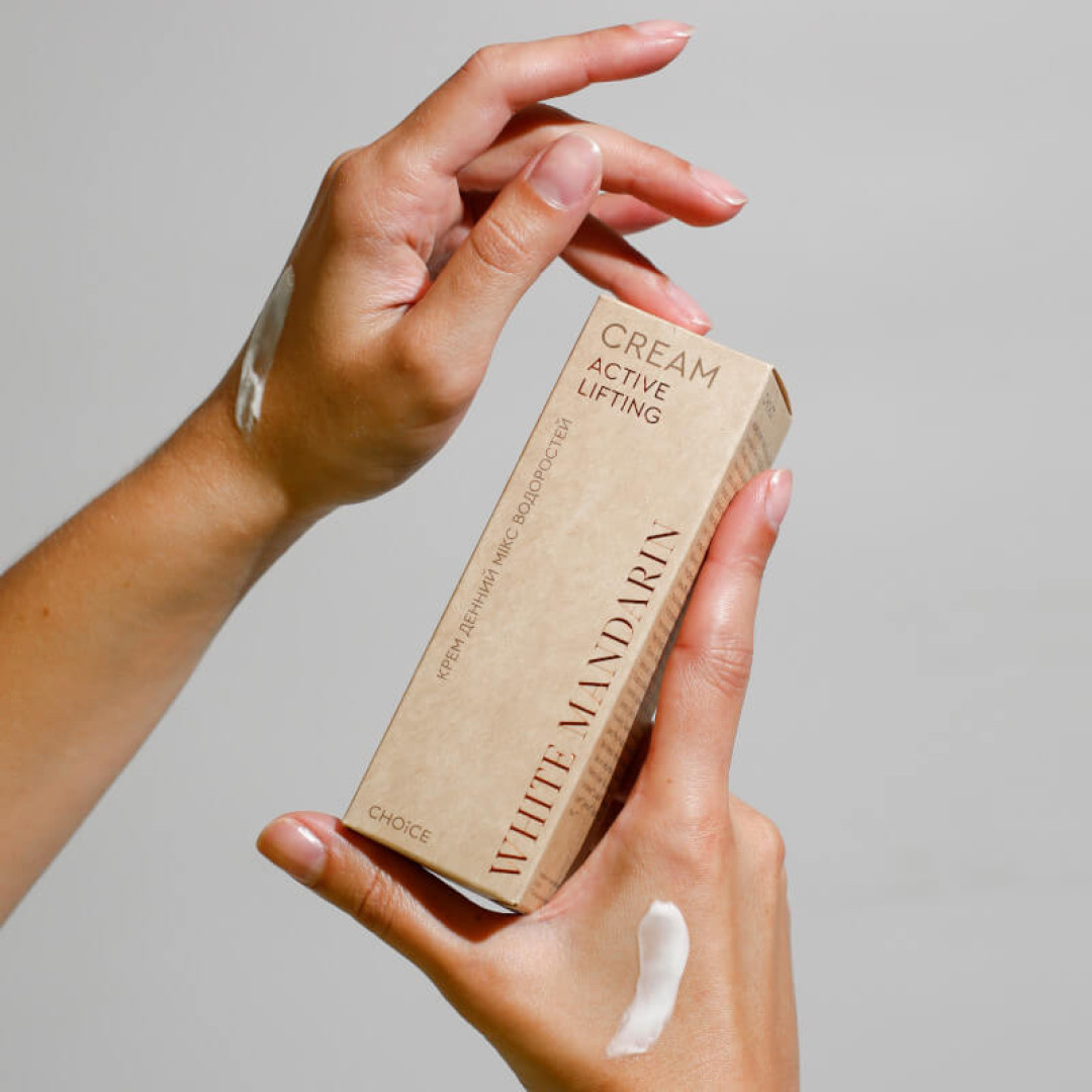 ДЕННИЙ КРЕМ ДЛЯ ОБЛИЧЧЯ Мікс водоростей ⭐️ WHITE MANDARIN